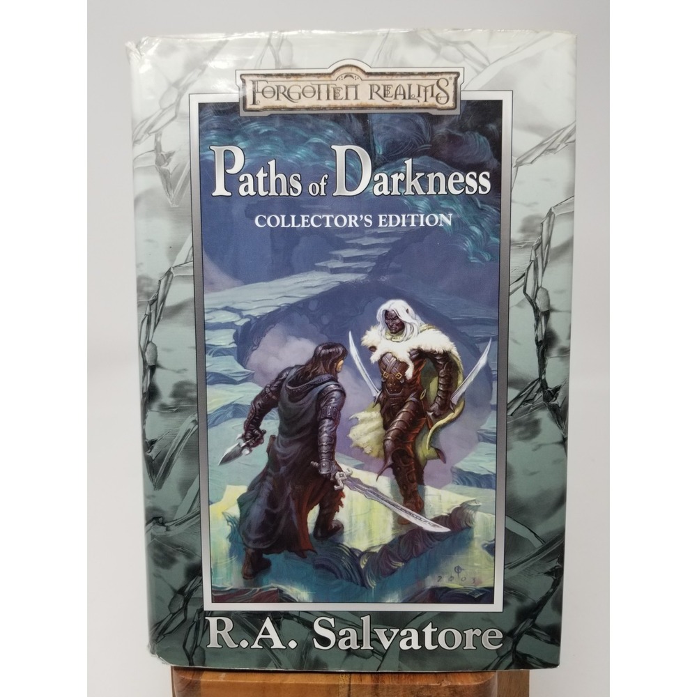 Paths of Darkness by R.A. Salvatore Collector's Edition 1st Print 2004 Hardcover